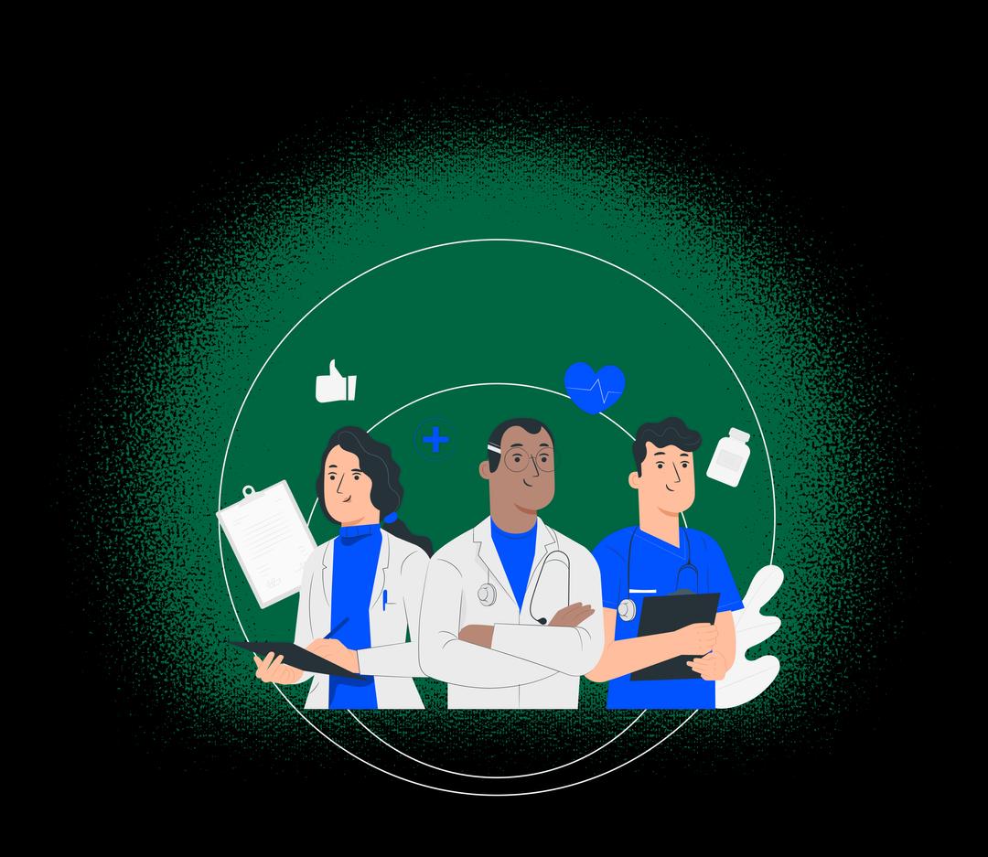 Doctors illustration